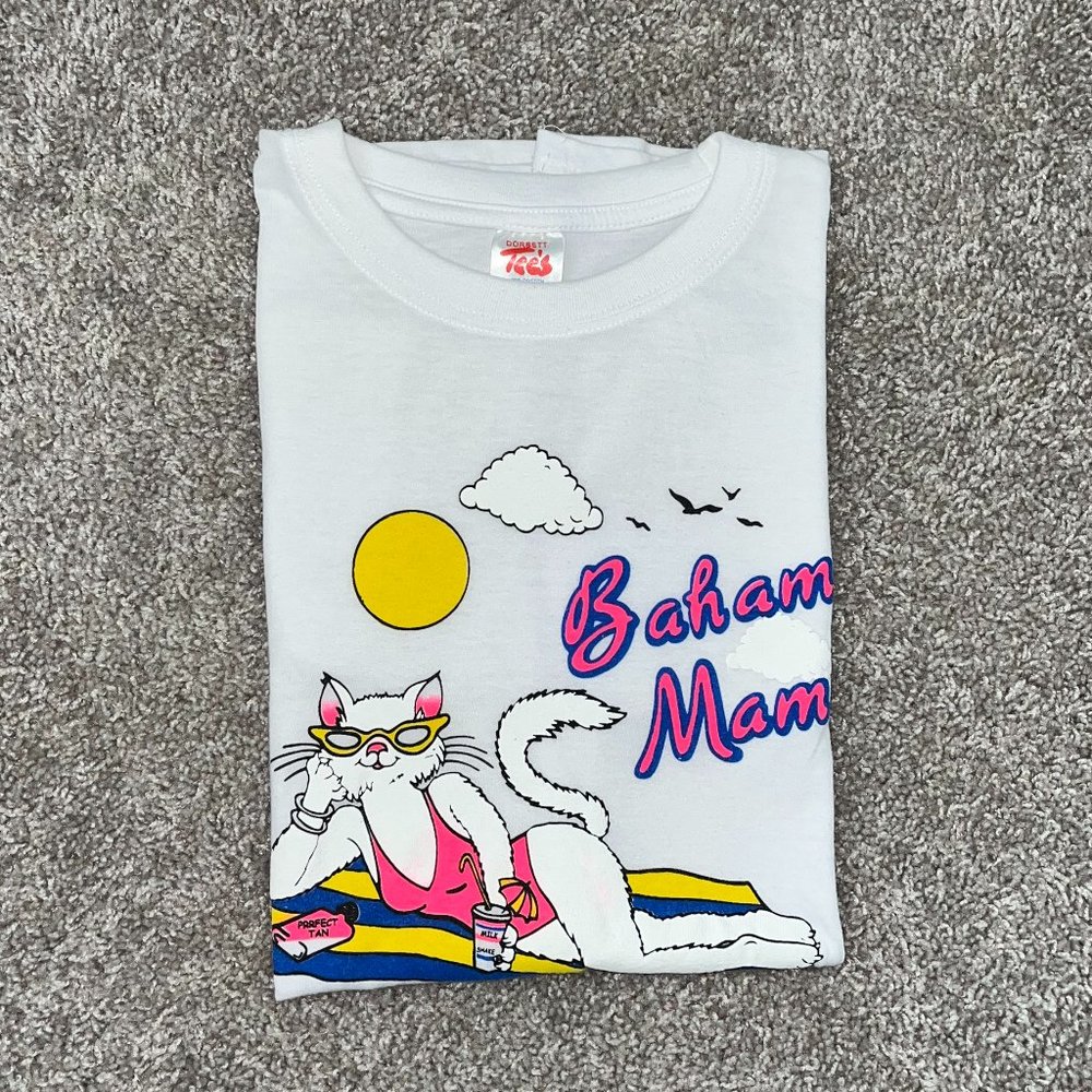 Bahama Mama Dorsett Tees graphic p###y cat T!